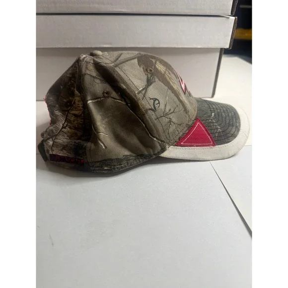 NASCAR Kevin Harvick 4 RealTree Camo Hat Adjustable Baseball Cap Racing - Picture 6 of 10